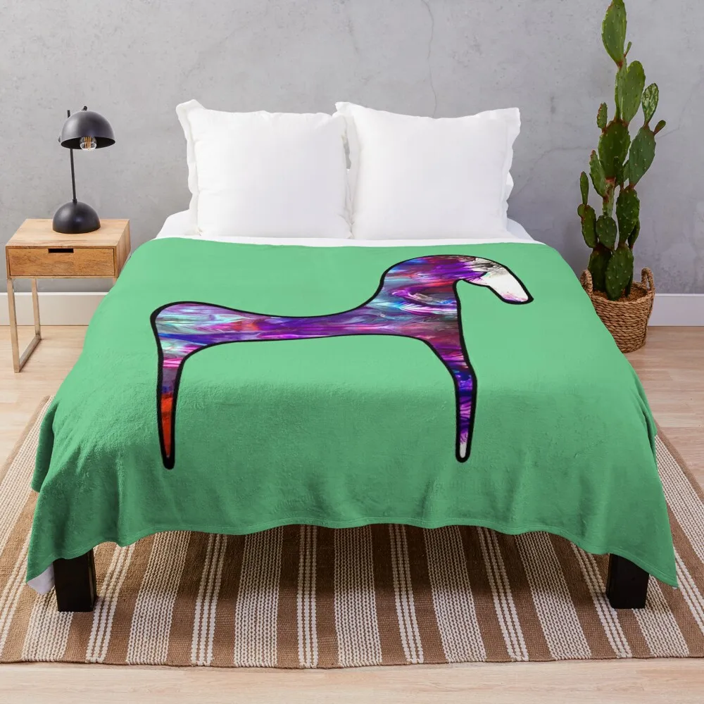 

Horse Chronicles 19 Throw Blanket Decorative Throw Flannels Bed Winter beds Blankets