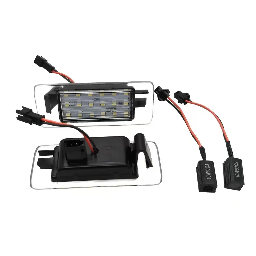 لسيارة شيفروليه ماليبو الاعتدال الضواحي تاهو كاديلاك ATS إسكاليد ESV جي إم سي يوكون يوكون XL مصابيح إضاءة لوحة ترخيص LED #4