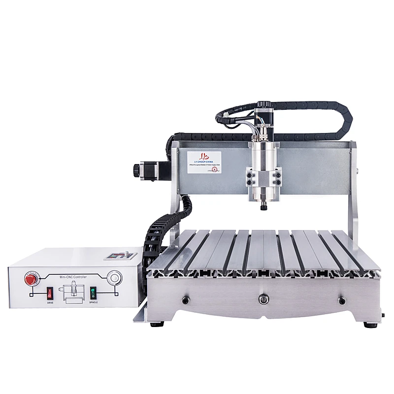 LY 1500W 2200W CNC Router Engraver 6040 USB Milling Machine With Water Tank For Metal Stone Wood Working Aircraft Models PCB