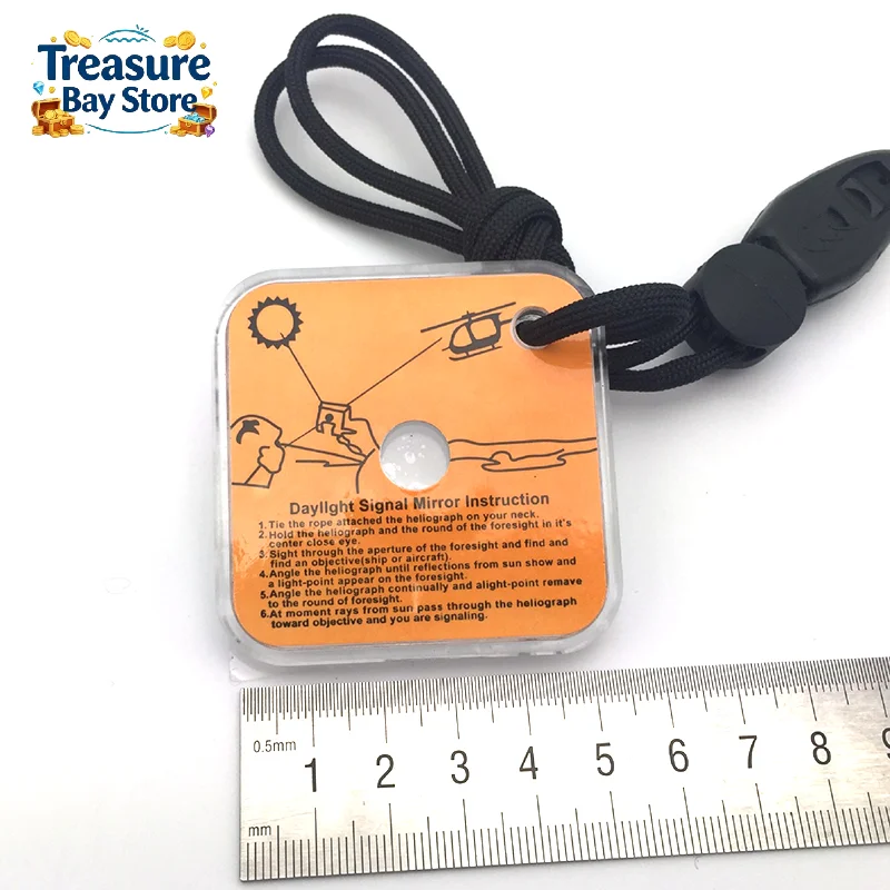 Signal Mirror Rescue - Espejo de señalización para supervivencia al