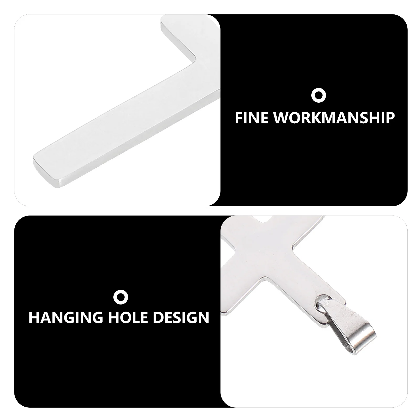 

3 шт. крестообразных подвесок, простые классические декоративные ювелирные аксессуары для ожерелья, браслета, брелока, для самостоятельного изготовления украшений