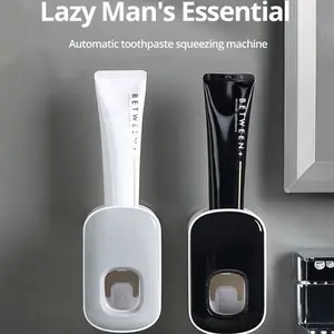 Wasserdichtes Quietscher Zahnpasta, automatischer Zahnpastaspender, Wandhalterung, Badezimmerzubehör, Zahnbürstenstütze, 1PC 8 Hauptverkaufs -Slip -Bürste - №8