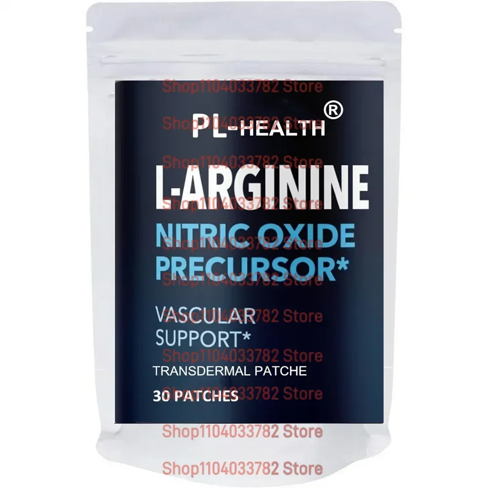 30 Patches L-Arginine for Men L-Arginine L-Citrulline Complex with Beet Root for Male Health Transdermal Patches