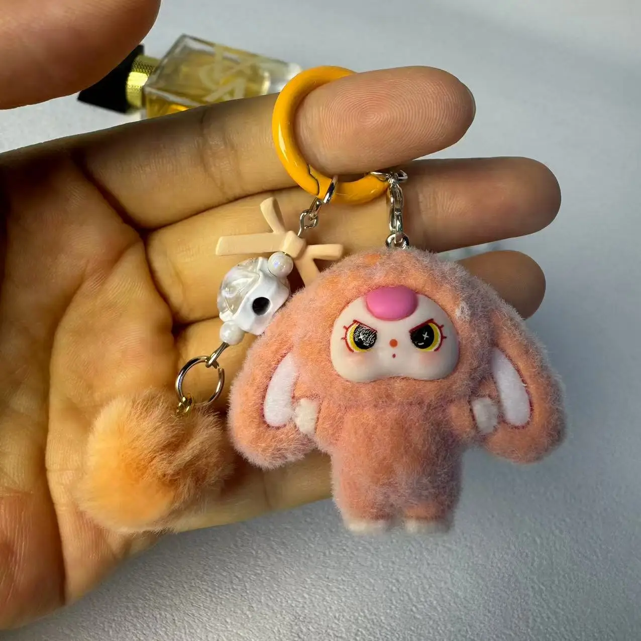 พวงกุญแจตุ๊กตาการ์ตูนจิ๋ว น่ารัก ของขวัญ ของตกแต่ง พวงกุญแจ DIY จี้ห้อยกระเป๋า น่ารักสไตล์คาวาอี้