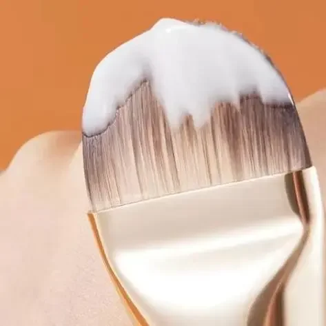 Make-up Kwasten Foundation Professionele Borstel Tongvormige Vloeibare Foundation Concealer Borstel Vrouwen Gezichtsbasis Make-up Schoonheidstools