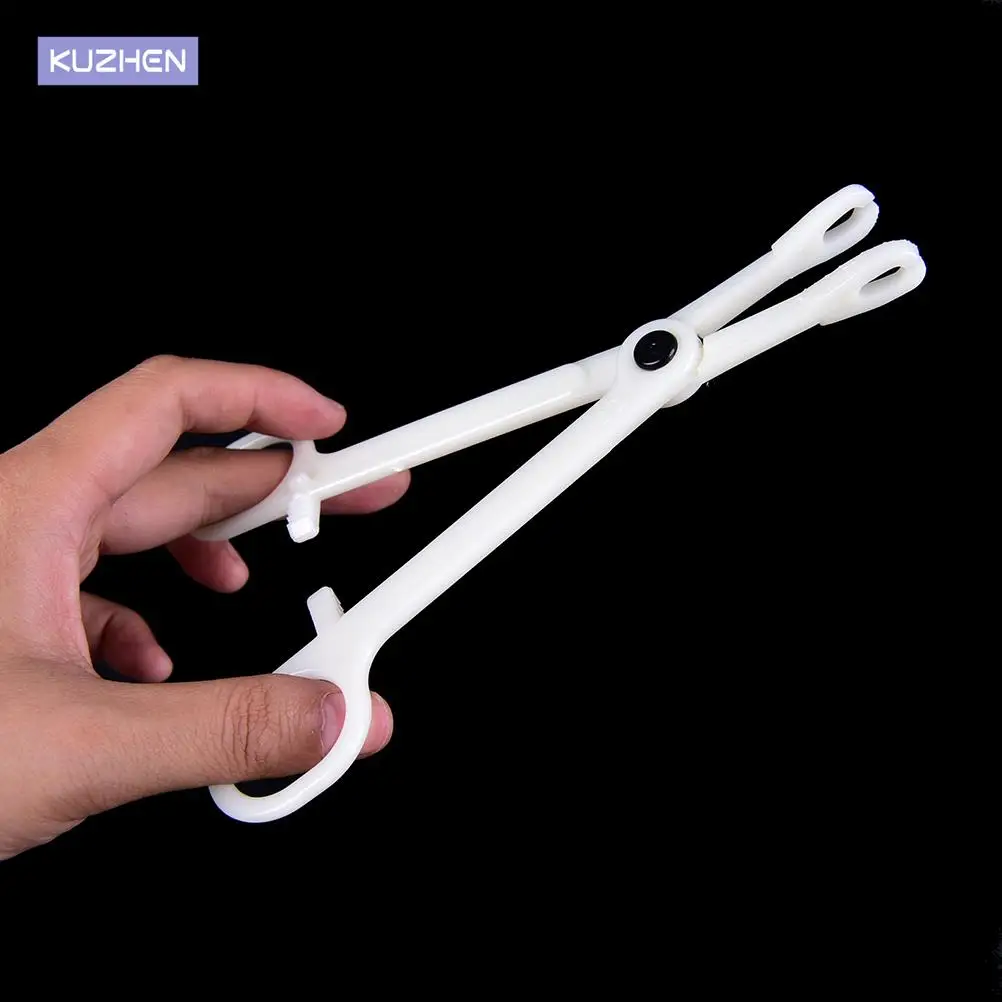 Hot Sale Profession Plastic Disposable Body Piercing Plier Round Open Clamp Body Ear Lip Navel Nose Tongue Piercing Forcep Tool