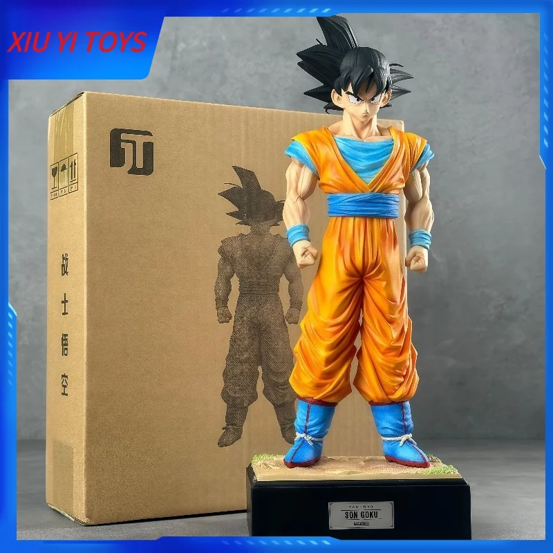 

Dragon Ball Infinite First Super Sun Wukong Double Headed Sculpture Collection Handmade Model Statue Ornament Birthday Gift