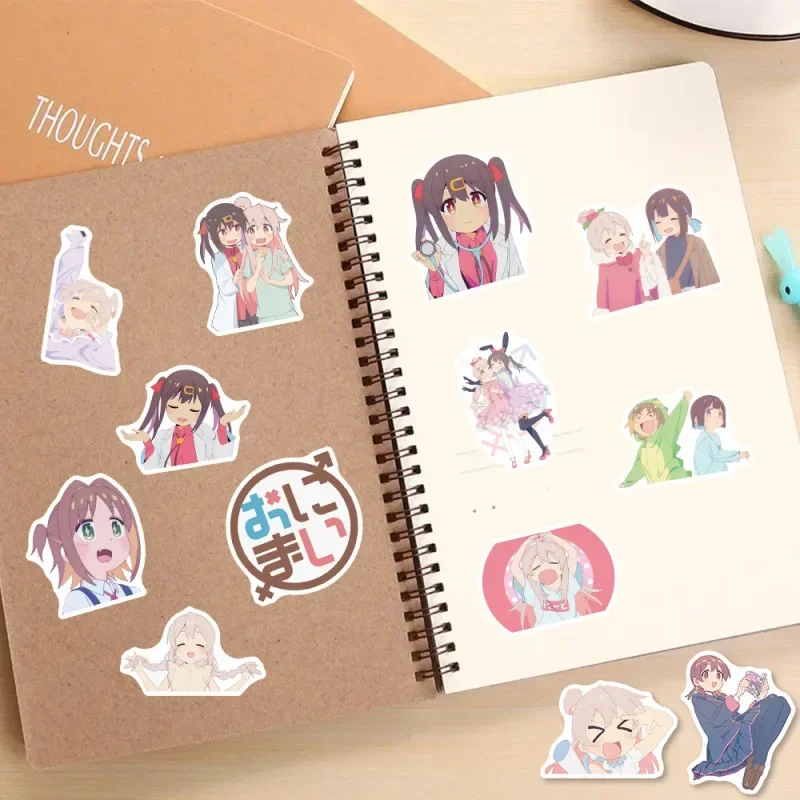 10/25/50Pcs Onimai I'm Now Your Sister Anime Stickers Cartoon Graffiti Waterproof Sticker