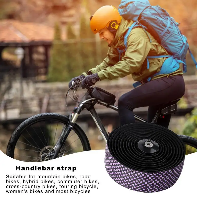 Bikes Handlebar Tape Road Bikes Handlebar Tape Anti-Slip Roll Bikes Bar Grip Tape Road Bicycle Handlebar Tape Anti-Slip