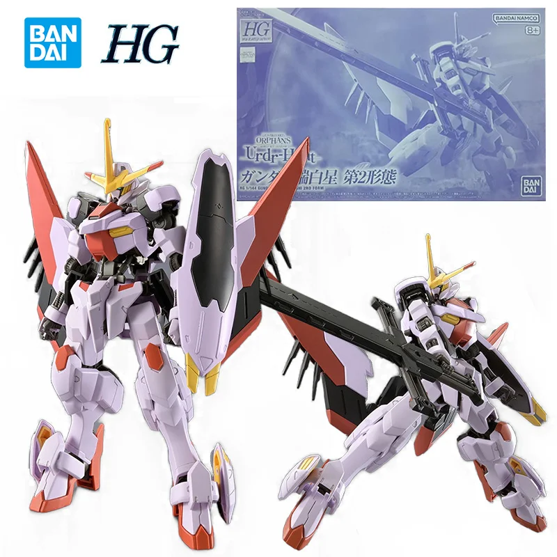 Bandai PB HG 1/144 Gundam Hajiroboshi 2ND Form 14Cm Anime Original Action Figure Assemble Model Toy Birthday Gift Collection