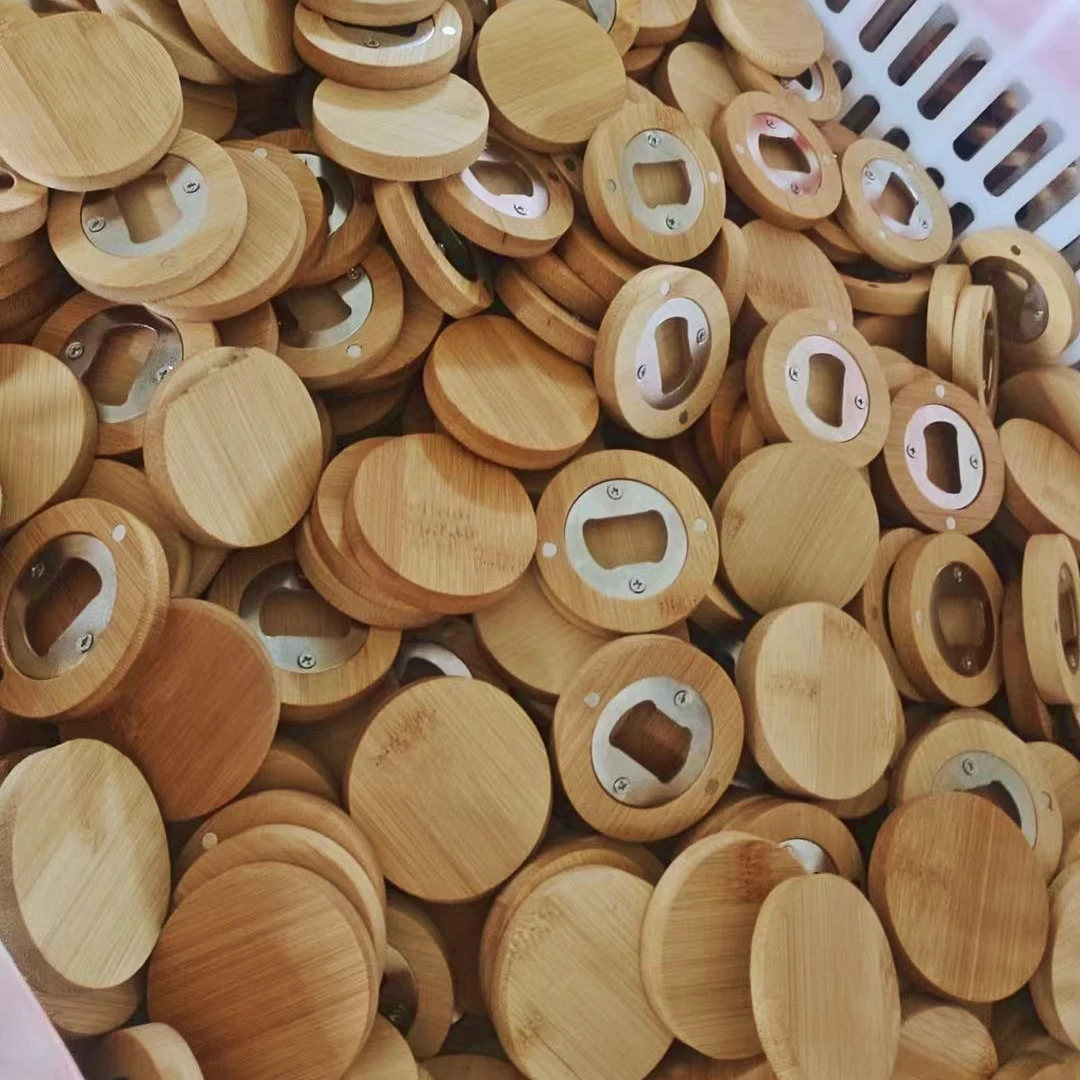 45/25/15/5pcs Bamboo Blank DIY Bottle Opener Suitable For Bar Or Household Barware Tool Wedding Favors Bottle Opener for Guests