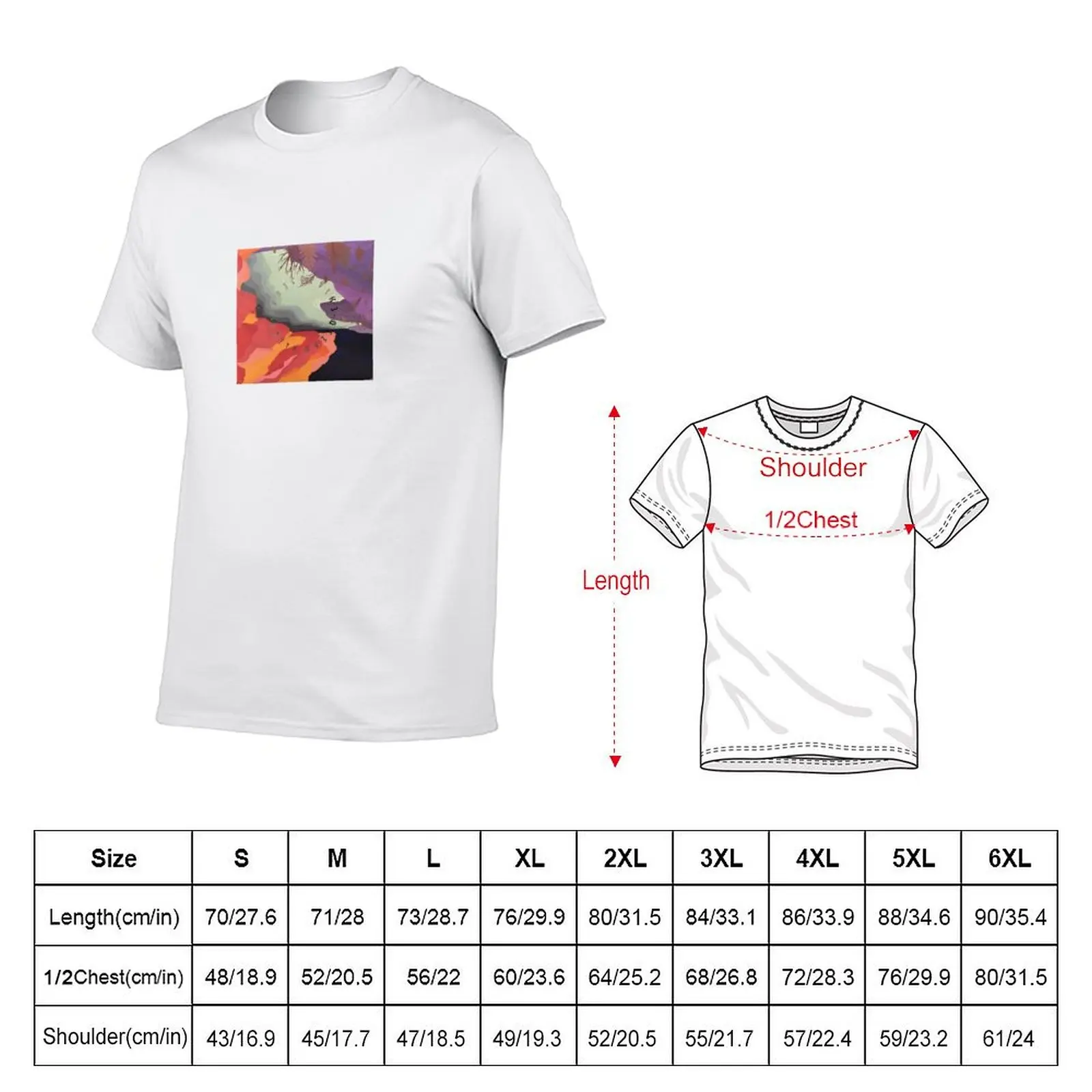 Ocean Alley - Chiaroscuro T-Shirt Relaxed Fit Casual Short Sleeve Top