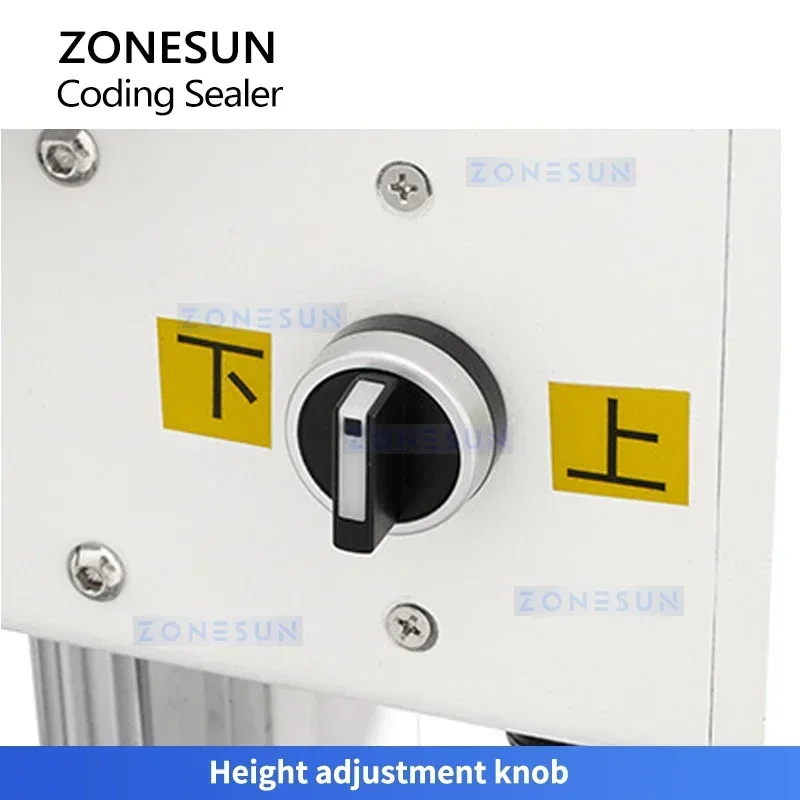 ZONESUN ZS-LWCSM2 Vertical & Horizontal Continuous Band Sealer for Food, Cosmetic & Daily Packaging view 5