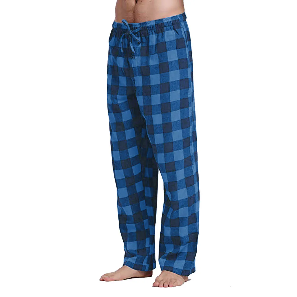 Women Plaid Cotton Loose Ladies Pajama Pants Pyjama Trousers Men Sleep Bottoms Lounge Wear Sleep Lounge Stretch Pants Bottoms