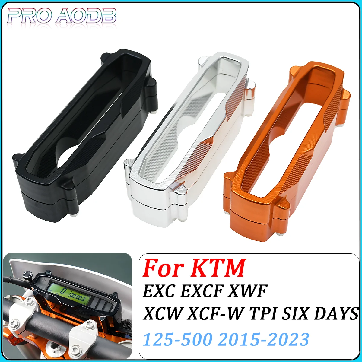 

Speedometer Odometer Cover Motorcycle Protective Parts Aluminum Guard for KTM EXC EXC-F XCW XCF-W TPI Six Days 125-500 2015-2022