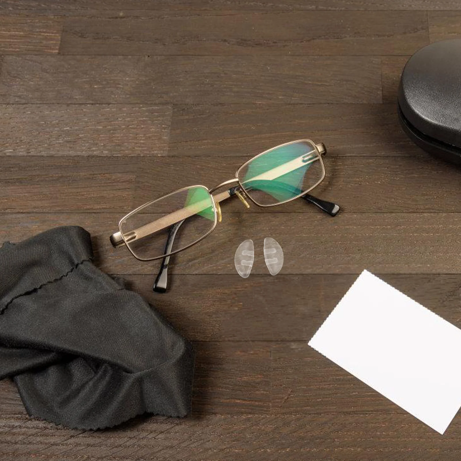 10Pairs Silicone Eyeglass Nose Pads Soft Support Cushion for Frames Non-Slip Replacement Parts Eyeglass Accessories for Comfort