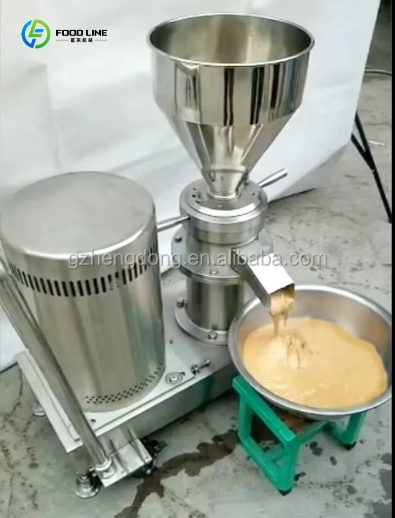 

Nuts Grinding Machine Almond Milk Processing Peanut Butter Making Machine