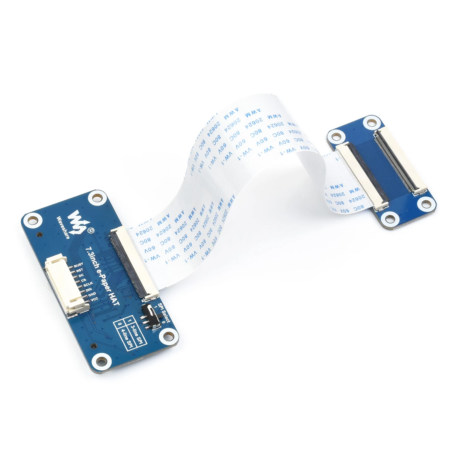 7,3-Zoll-4-Farben-Eink-E-Paper-Erweiterungsboard für Arduino RPI Raspberry Pi Zero 2 W 3B 3 Model B 4 5 Screen HAT Starter Kit