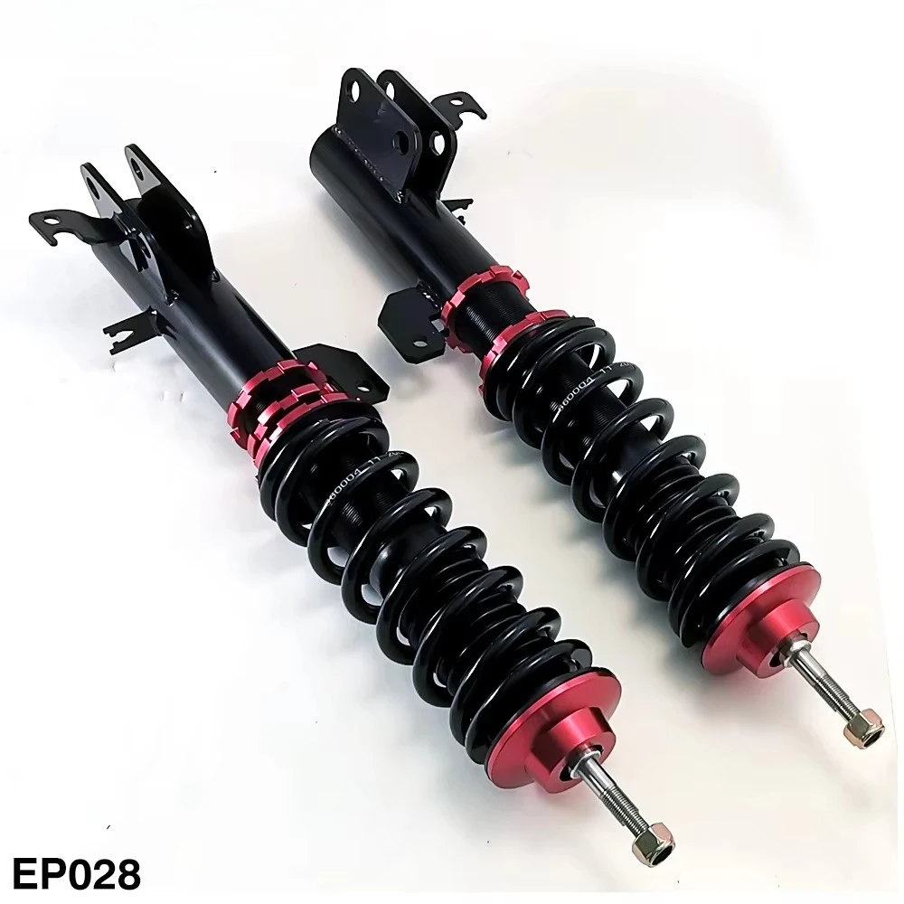 Coilovers Spring Struts Racing Suspension Coilover Kit Shock Absorber for Honda Fit 09+ / City / Freed EP028