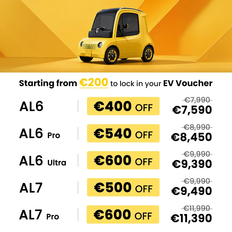 Oferta Mega 618 |   Woucher na inteligentny samochód elektryczny ASTRAUX AL7 City Smart — zdjęcie 3