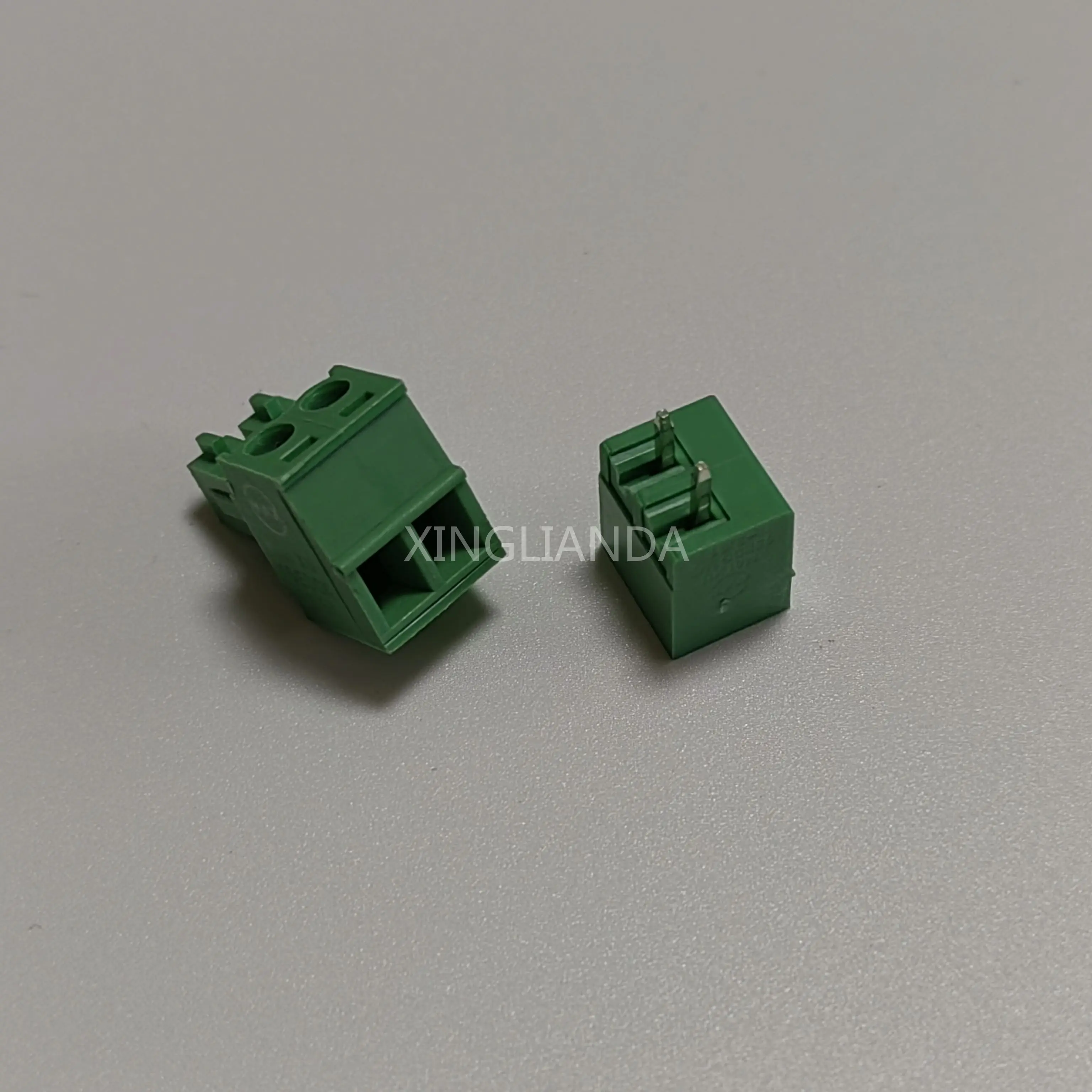 15EDG 3.81mm KF2EDG 3.81mm Pitch PCB Screw Terminal Block Connector Straight Needle Plug-Pin Header Socket 2P-10Pin