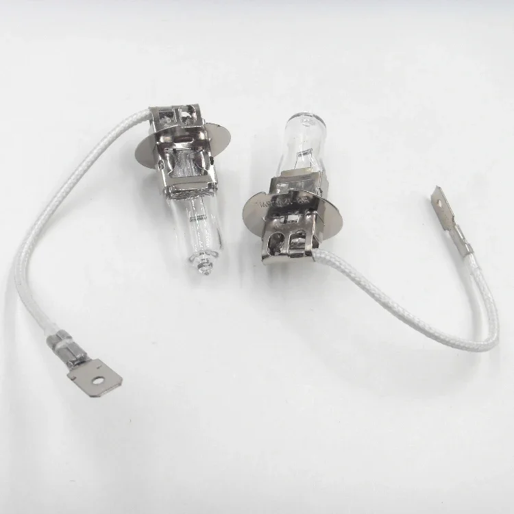 

Machine Tool Working Bulb Halogen Lamp Beads with Wire H3 24V 12V 55W 70W 100W Light Fixtures