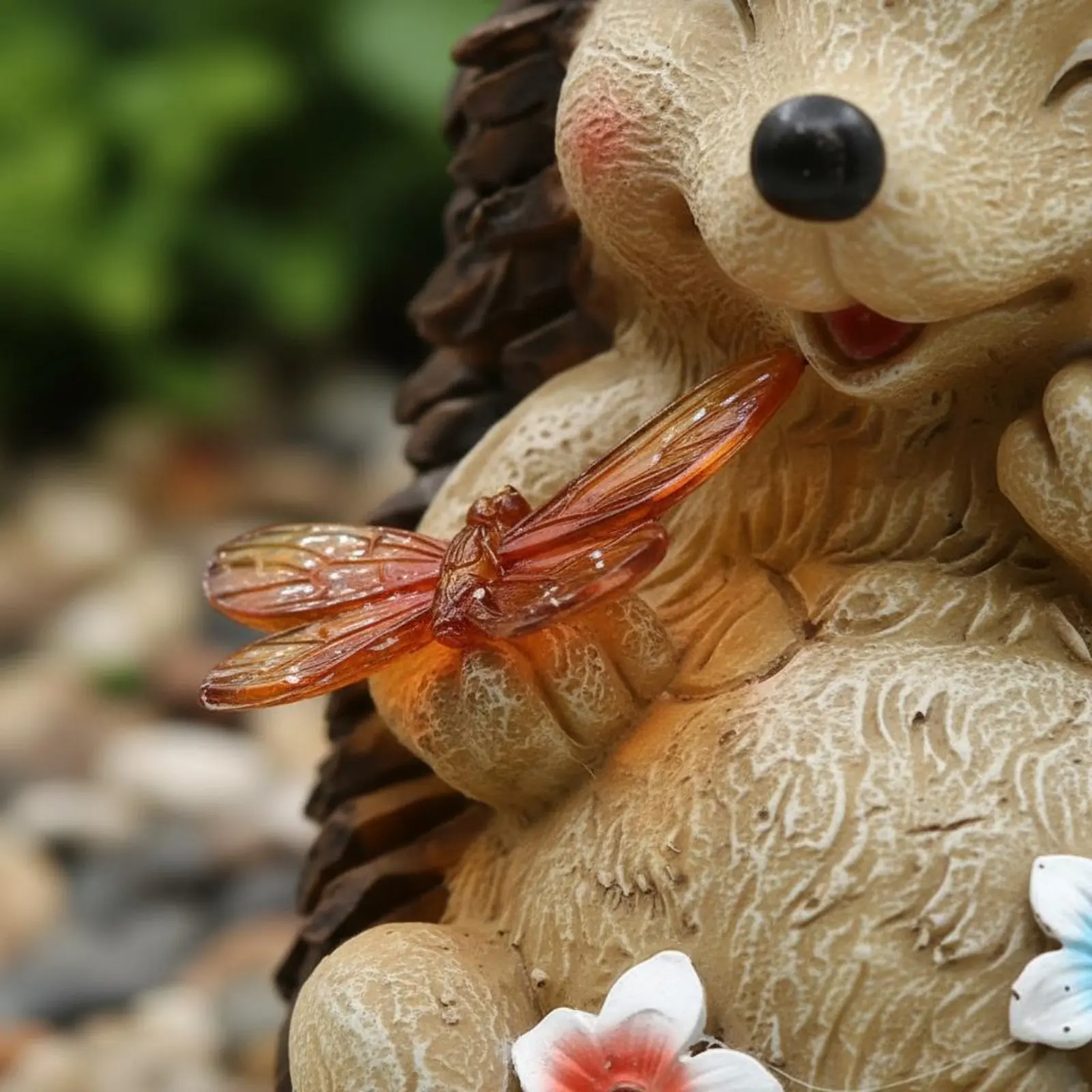 

Solar Hedgehog Light Resin Solar Hedgehog Statue for Patio