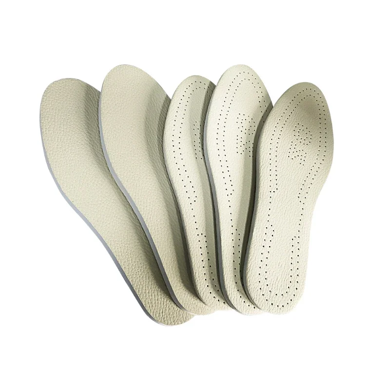 Adult Male and Female Corrective Insoles Leather Plastic Leg Insoles Corrective Leg Shape Insoles