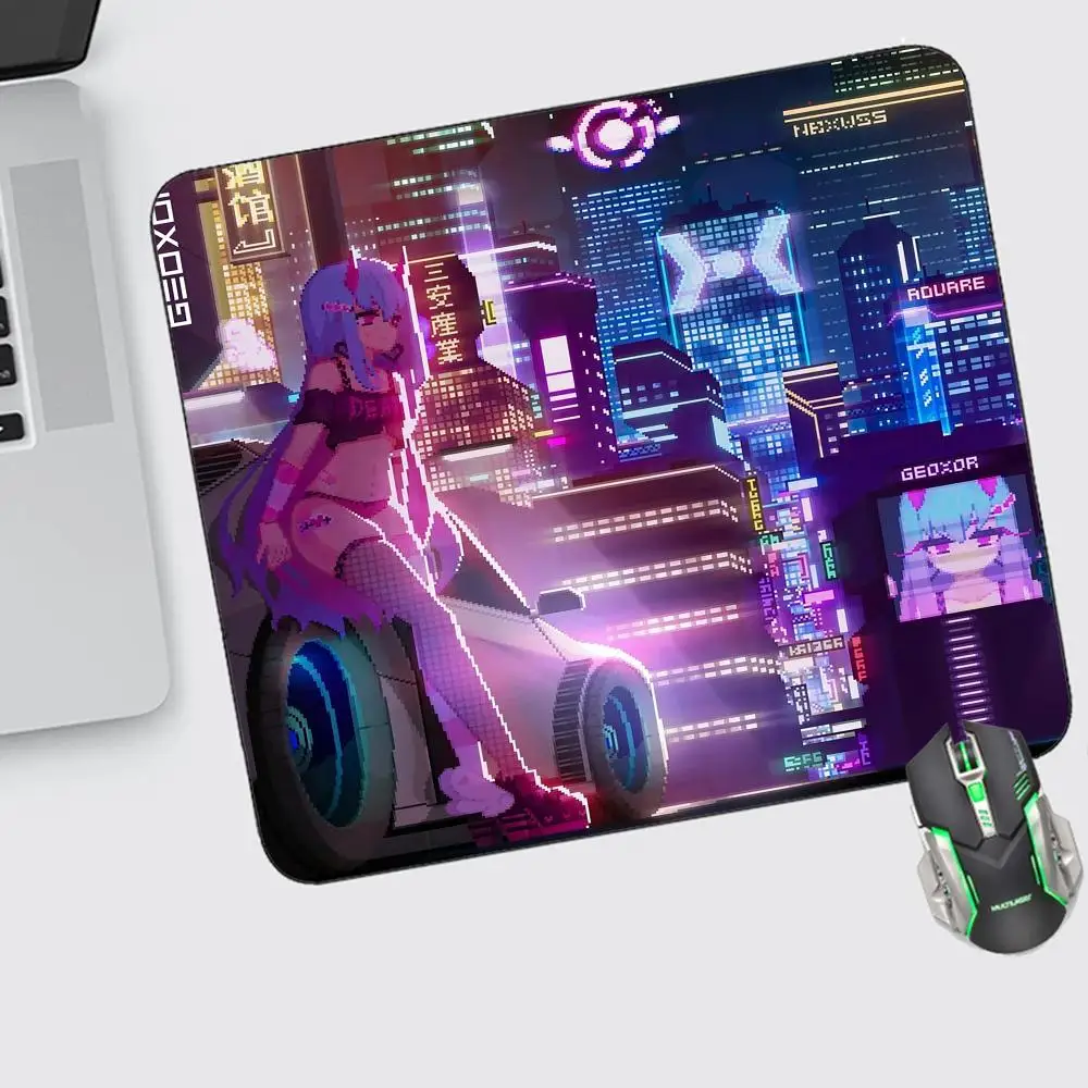 

Anime Geoxor Mouse Pad Small Gaming Accessories Keyboard Computer Offices Desk Mat Pc Gamer Non-slip Rubber Mousepad