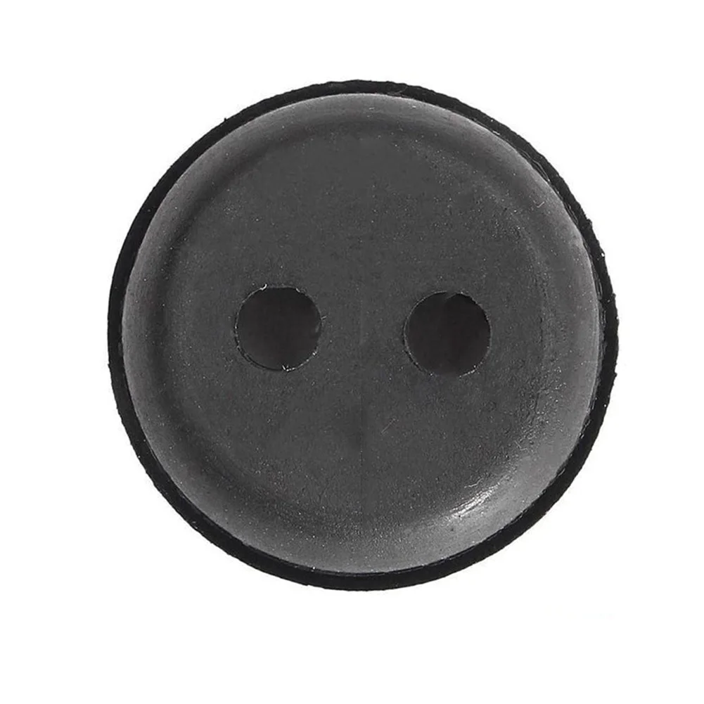 Keep Your Trimmer and Lawn Mower Running Smoothly with 5 High Quality 2 Hole Black Rubber Fuel Gas Tank Line Grommets