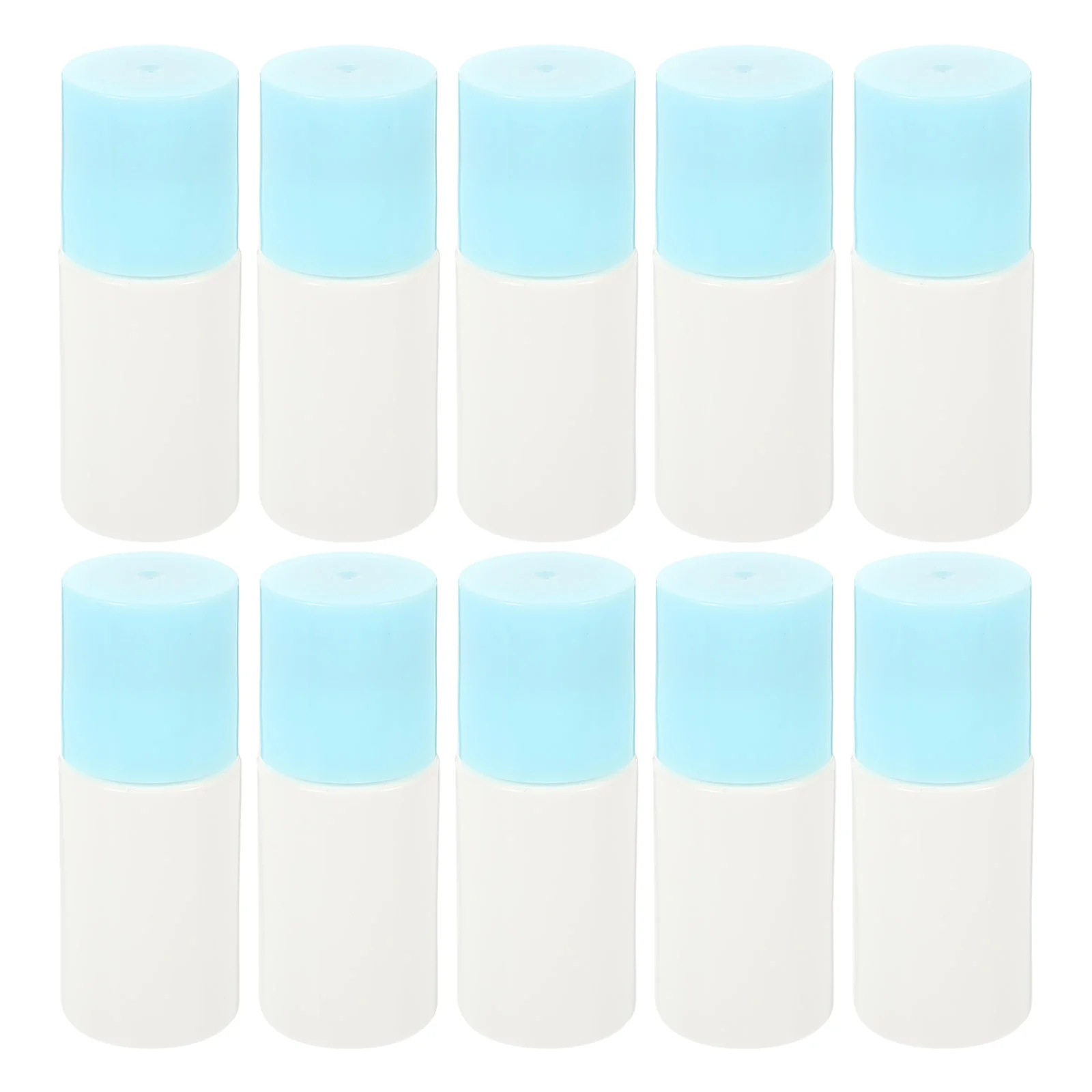 

10 Pcs Sponge Head Liquid Bottle Sponges Small Storage Bottles Sub Mini Roll-on Plastic Travel