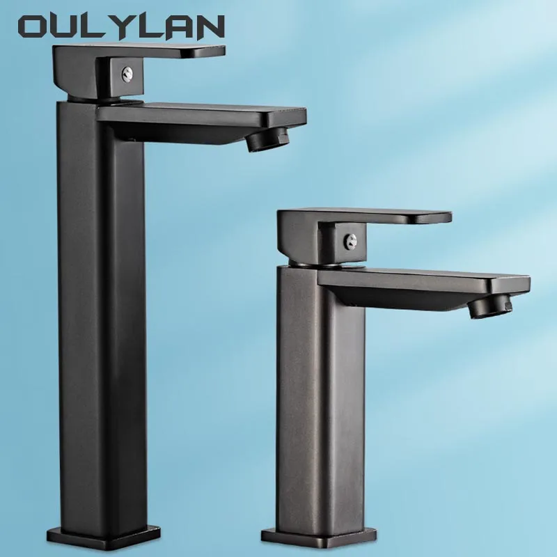 New Bathroom Faucets Hot and Cold Mixer Faucets Vanity Bathroom Kitchen Deck Mounted Bathroom Sink Faucets