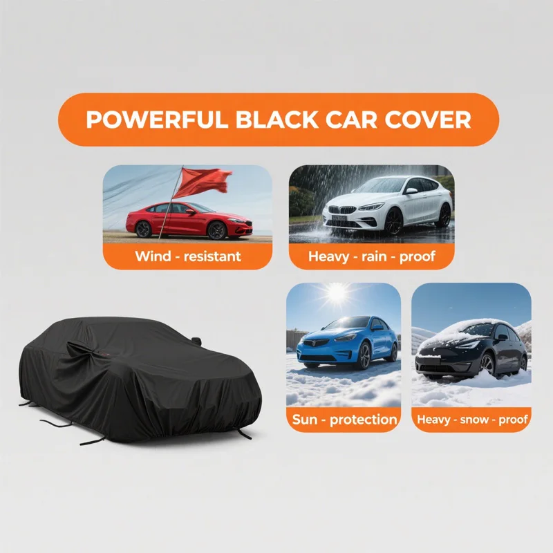 Per Aion IX Cover Coperture completamente nere Protezione solare impermeabile antipolvere resistente ai graffi UV