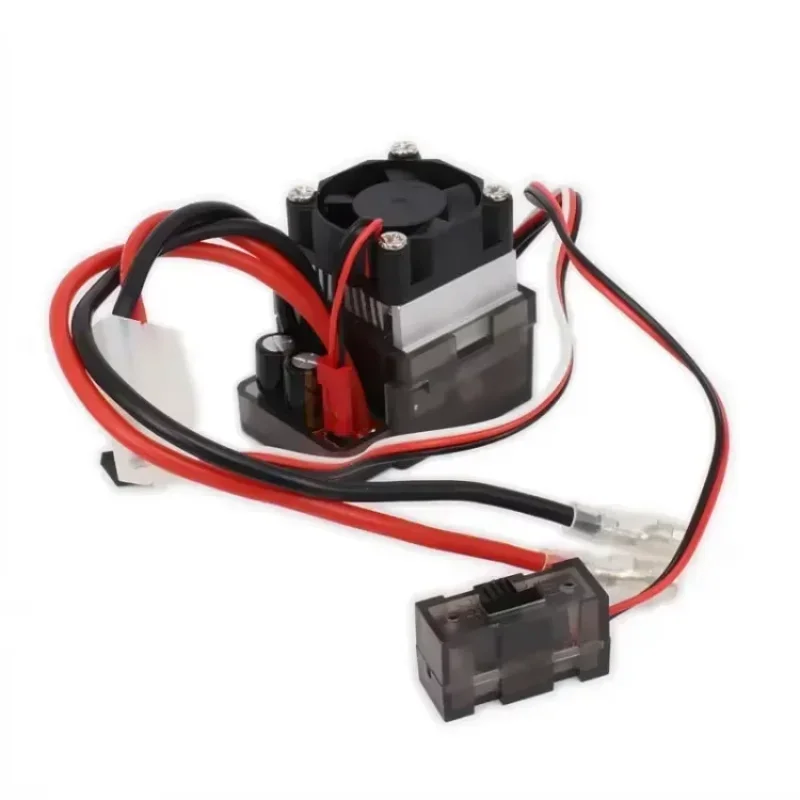 5V/2A BEC 320A 2-3S Waterproof Brushed ESC Electric Speed Controller Suitable for 1:10 Scale RC Car For Boat