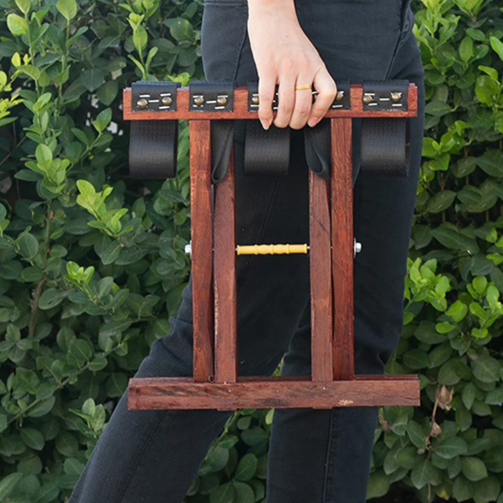 

Lightweight Portable Folding Stool Wooden Outdoor Camping Bench for Fishing Bbq Garden Garden Stool Camping Stools for Adults