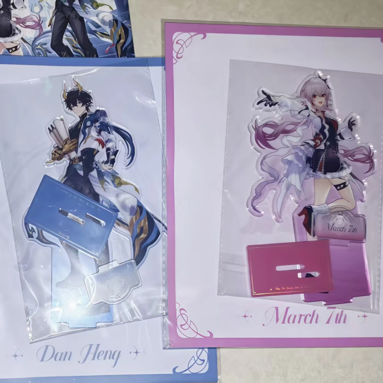 هونكاي إمباكت 3 فيتا إليسيا دانهنغ 7 مارس كوسبلاي أنيمي الشكل أكريليك علامة واقفة ملحقات سطح المكتب هدية الكريسماس #1