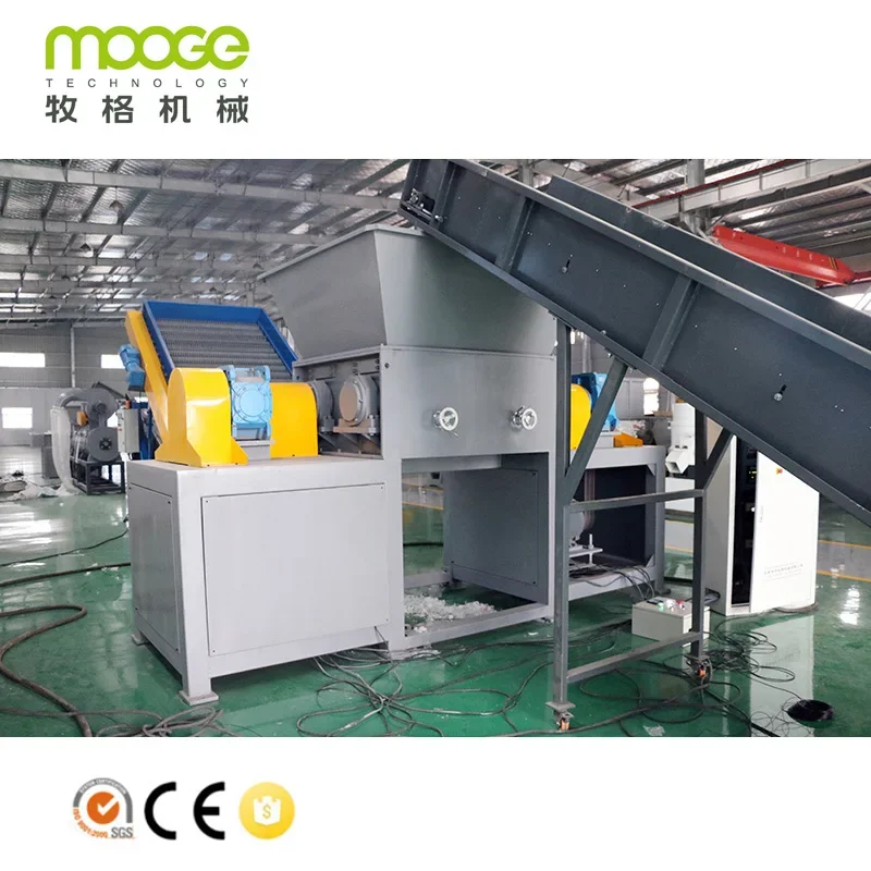 1500 Kg/h Plastic Film Plastic Shredder Machine Plastic Woven Bag Shredding