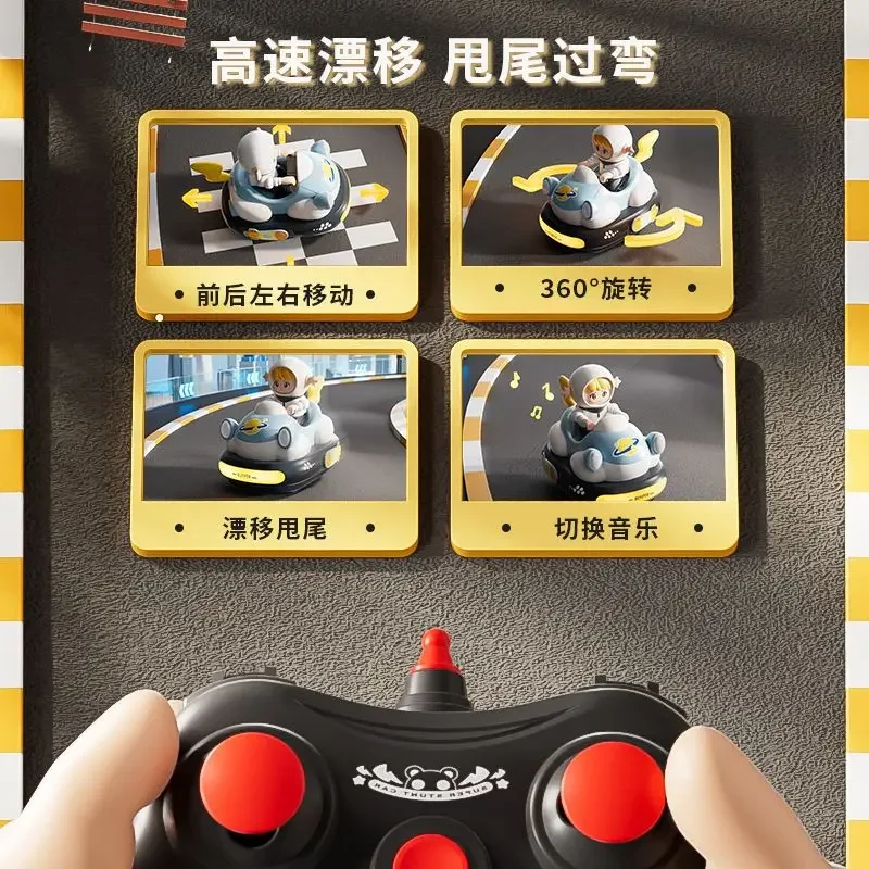 คริสต์มาสของขวัญรีโมทคอนโทรลไฟฟ้ารถของเล่นสําหรับชาย Off-Road Duet Racing Drifting การแข่งขันเด็กกิจกรรมพ่อแม่และลูก