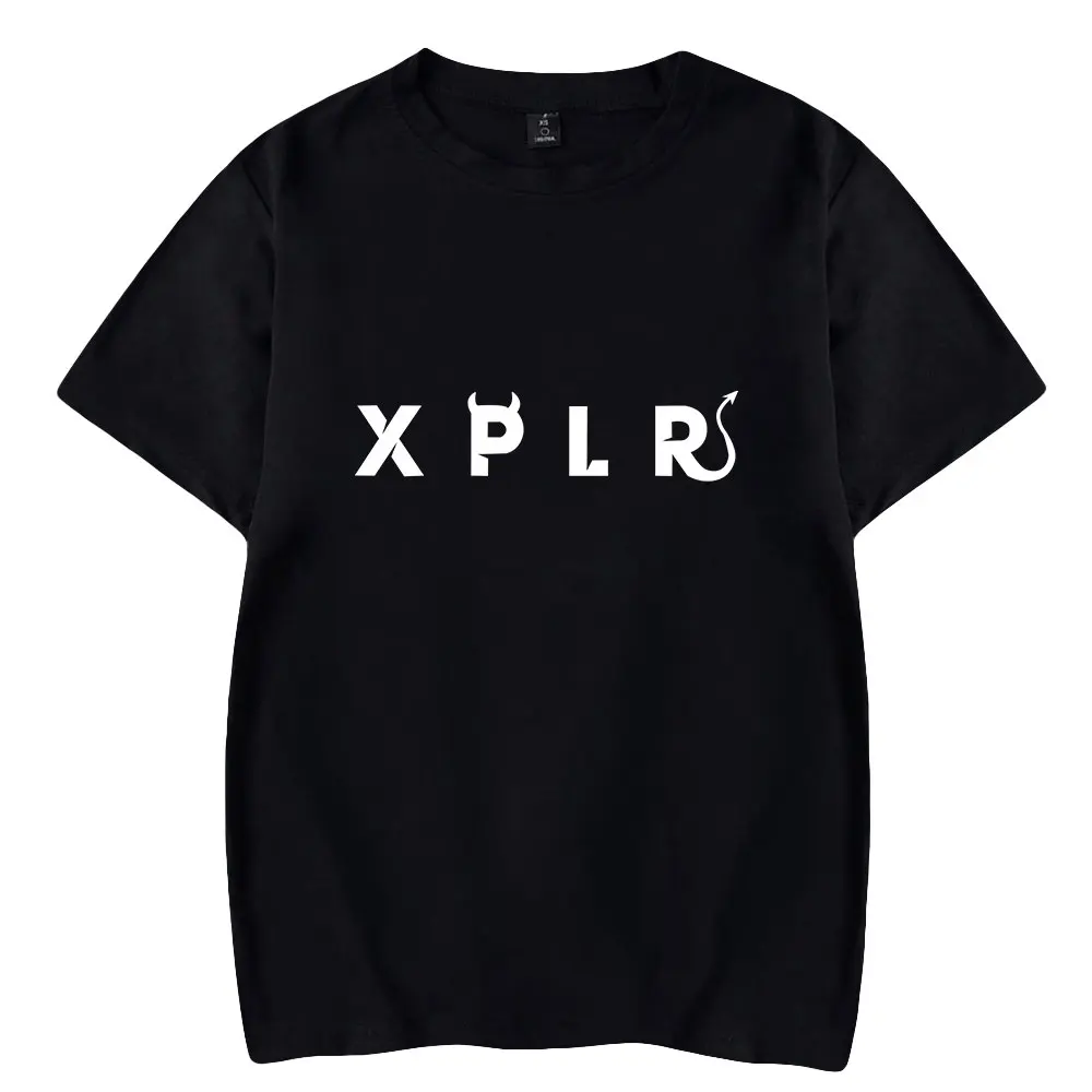 

New in XPLR Hell Week 22 Mineral Merch T-shirt Summer Men Women Tshirt ColbyBrock SamGolbach Halloween Cotton Short Sleeve