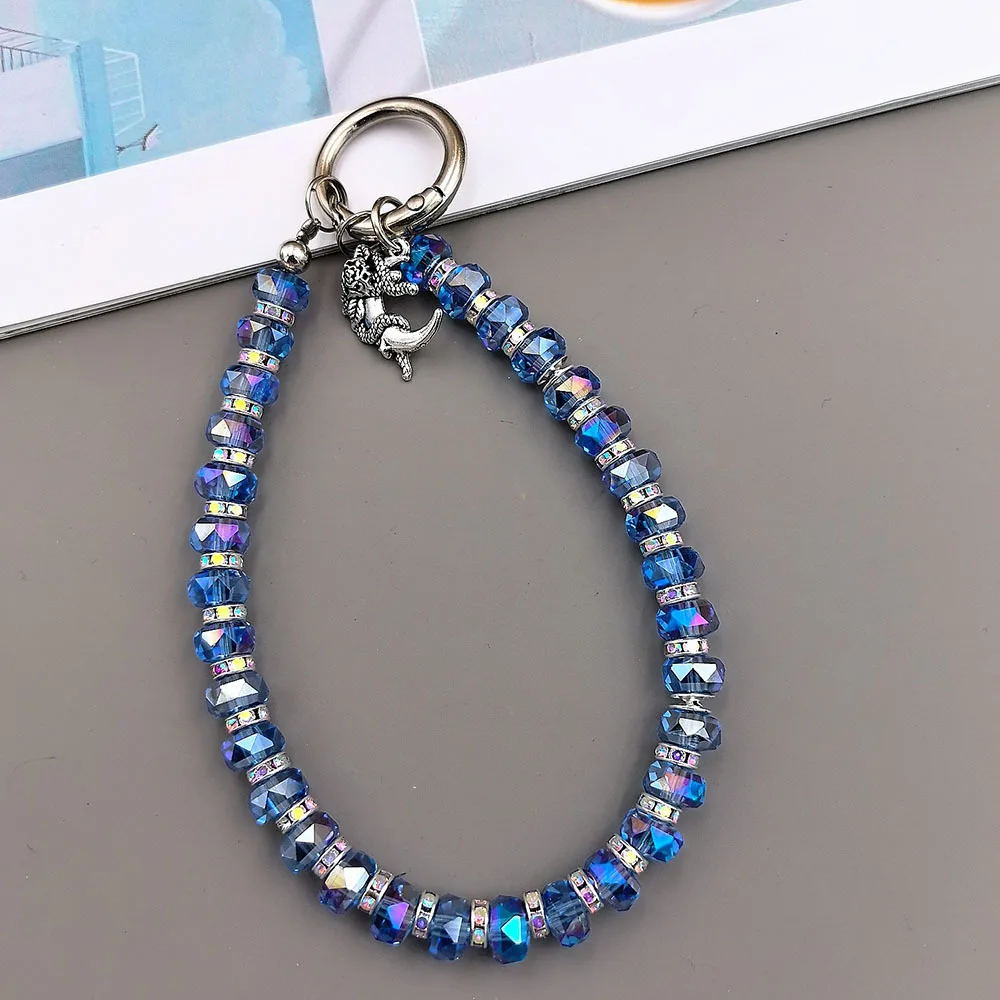 Phone Case Lanyard Light Luxury Diamond For Phone Chain Crystal Camera Chain Bag Decoration Car Keychain Pendant