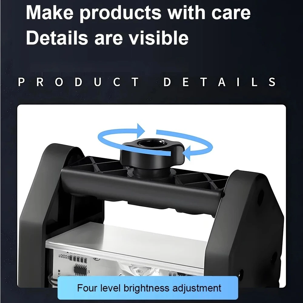 

CXLED LED wall grinding special lamp putty wall grinding acceptance special lamp imported lamp bead grinding acceptance artifact