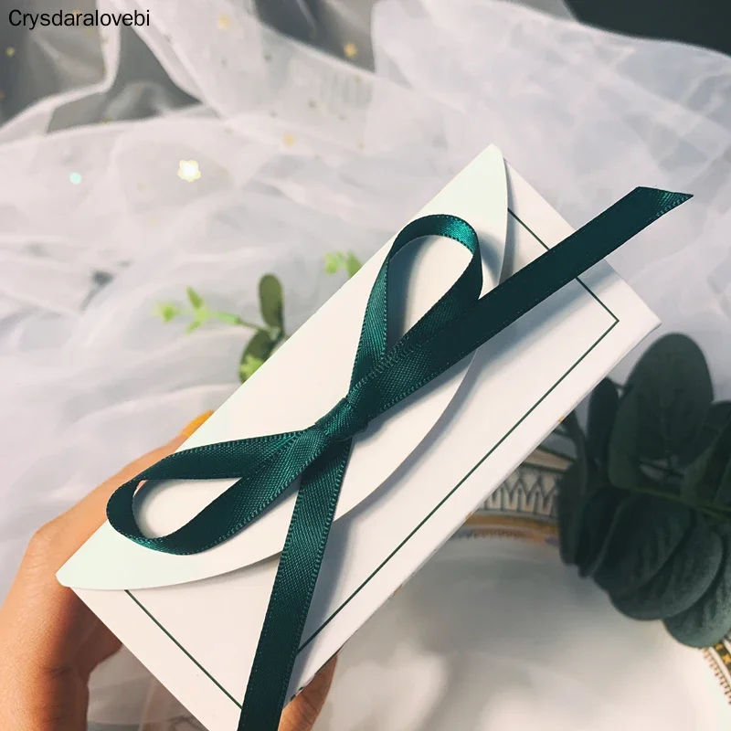 

European style Simple Book Shape Gift Box Creative Kraft Paper DIY Gift Candy Box Party Supplies Decoration Gift Box With Ribbon