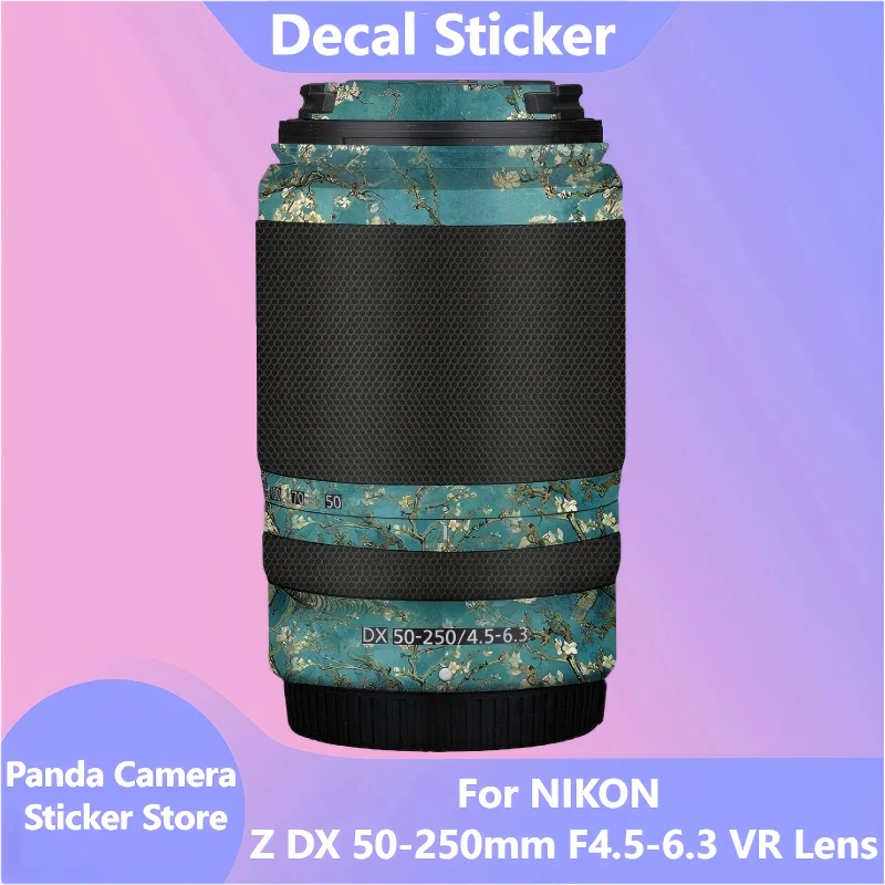 

Защитная пленка-наклейка для объектива NIKON Z DX 50-250mm F4.5-6.3 VR, виниловая пленка, защитное покрытие от царапин Z50-250