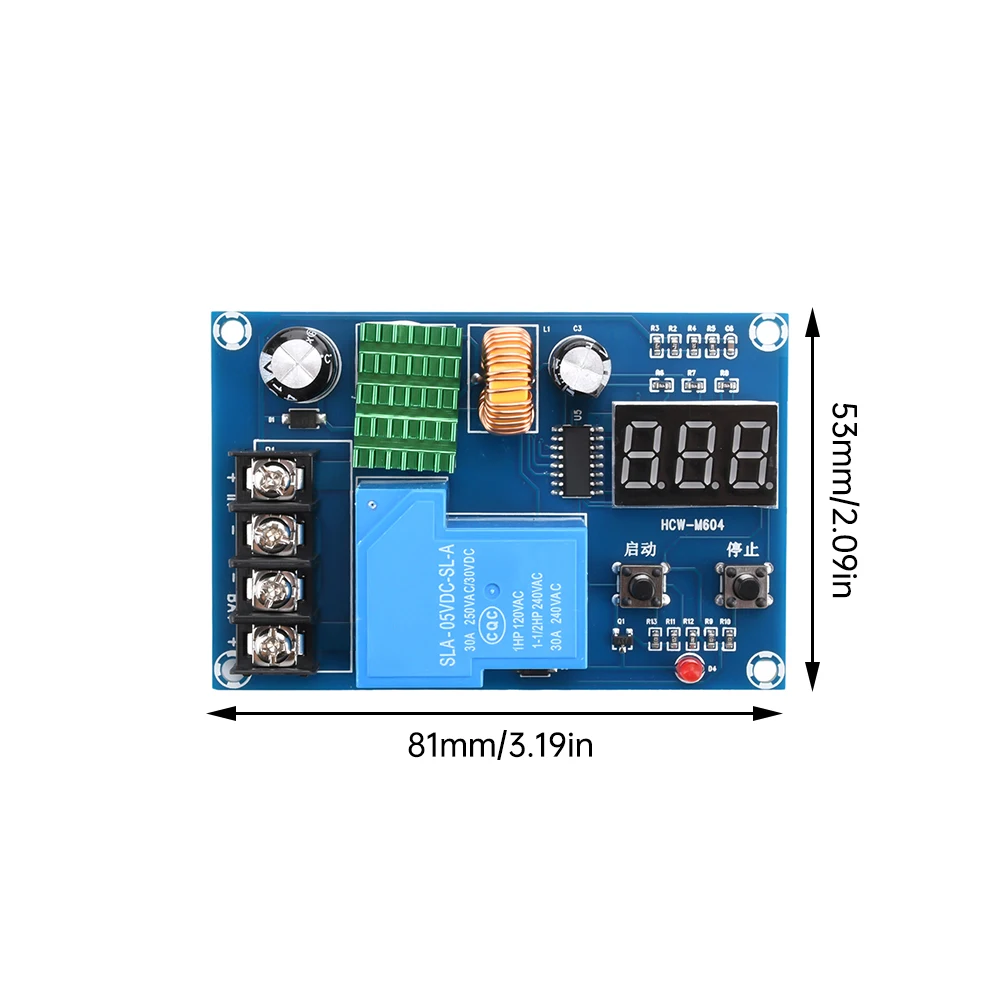 XH-M604 DC 6-60V Lithium Battery Charging Control Module Battery Charging Control Switch Protection Board