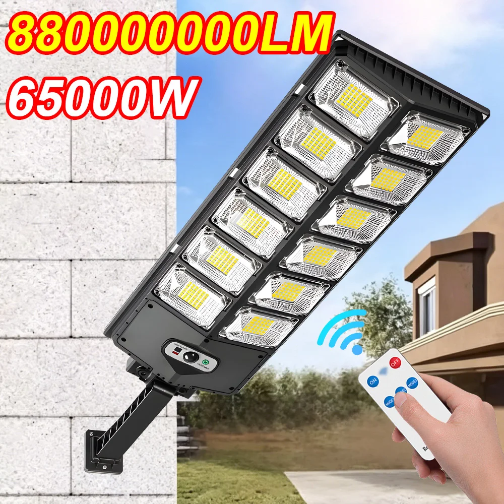 Waterproof Junction Box Solar - 2026 880000000LM 65000W Zonne-verlichting Buiten Bewegingssensor
