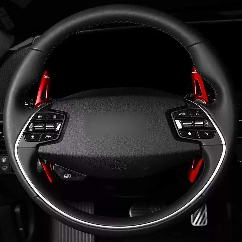 

Paddle Shifter For KIA EV6 2021 2022 2023 2024 Steering Wheel Shift Paddle Gear DSG Extend Sticker Decal Accessories