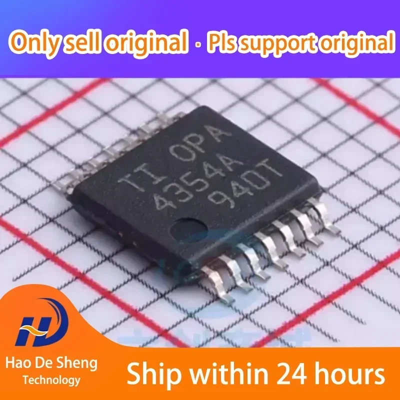 

10 шт./лот OPA4354AIPWR TSSOP-14 новый оригинальный в наличии