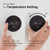 YHYB Tuya Wifi Smart Thermostat RF Wireless Temperature Controller for Water Gas Boiler Smart Home with Alexa And Google Home