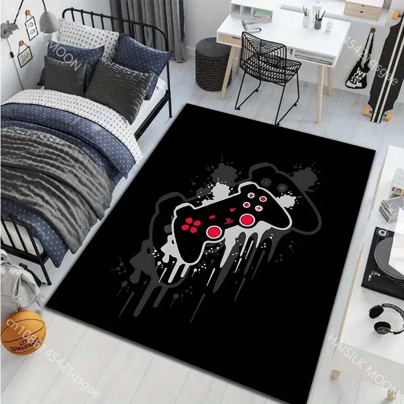 1PC Game Controller Background Carpet for Living Room Bedroom Sofa Home Decor Rus Non-slip Floor Mat Luxury Gift Multiple Sizes