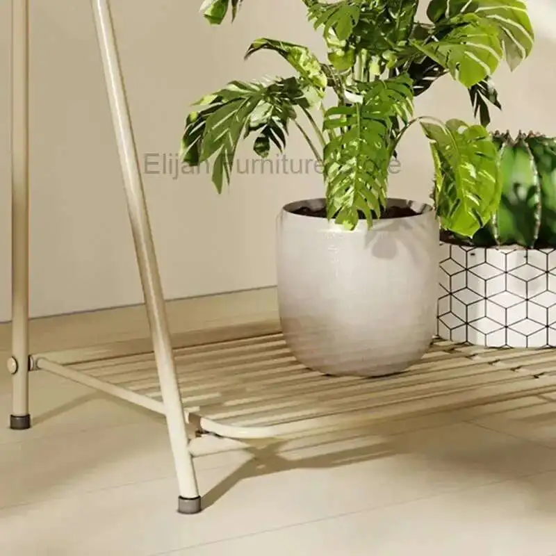 

Metal Small Flower Stand Outdoor Backdrops Holder Living Room Flower Stand Corner Shelf Muebles Para Plantas Garden Furniture